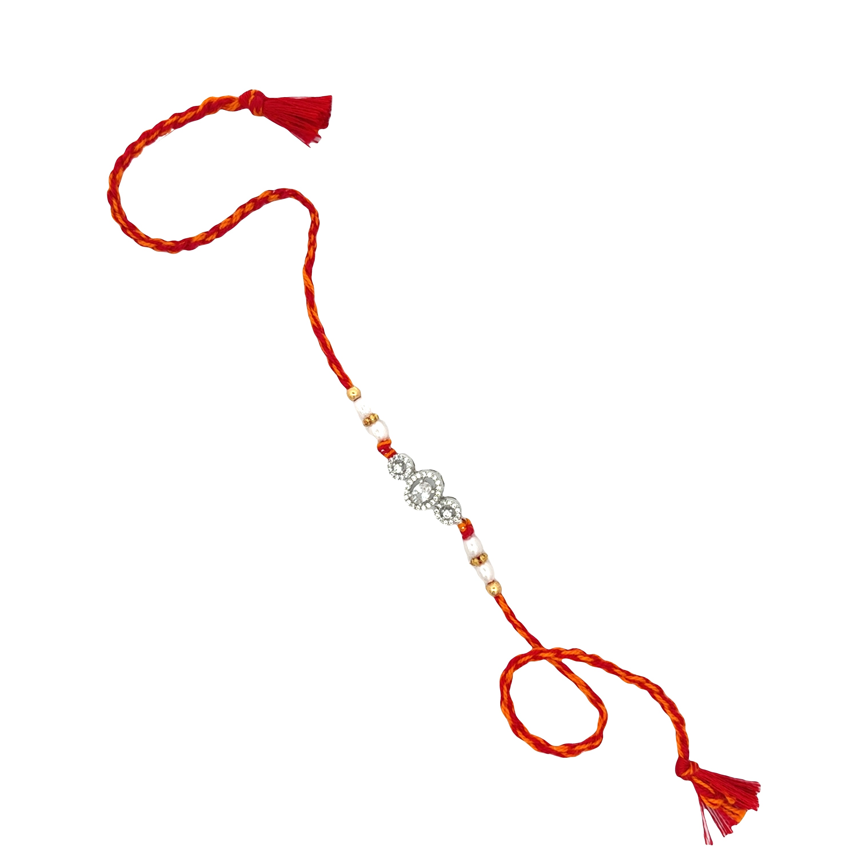 Bond of Blessings Silver Rakhi