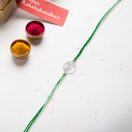 Luxury Bond with Bhai Silver Rakhi