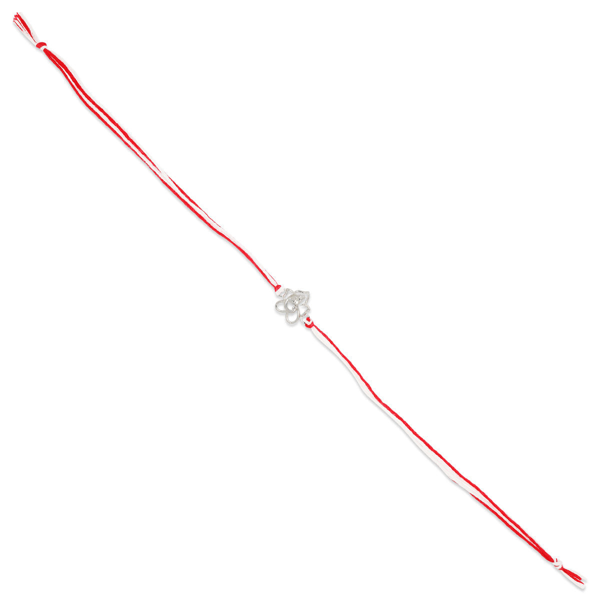 Ganpati Silver Rakhi Sacred Bond with the Vighnaharta