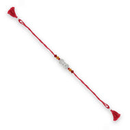 Trinity Blessings Silver Rakhi