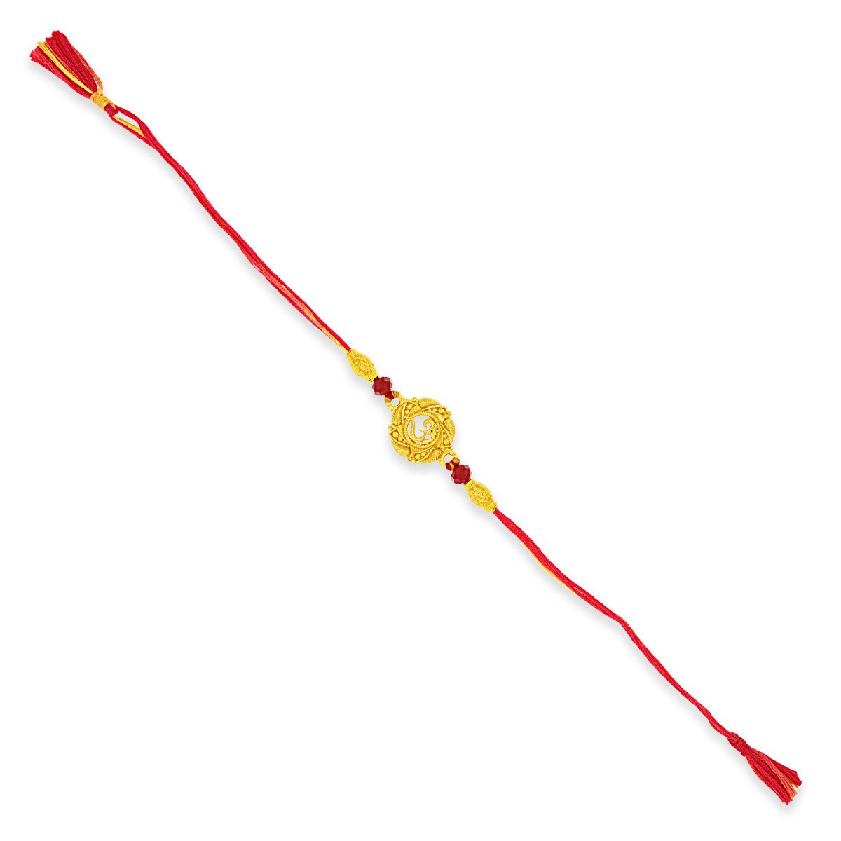 The Divine Thread Silver OM Rakhi