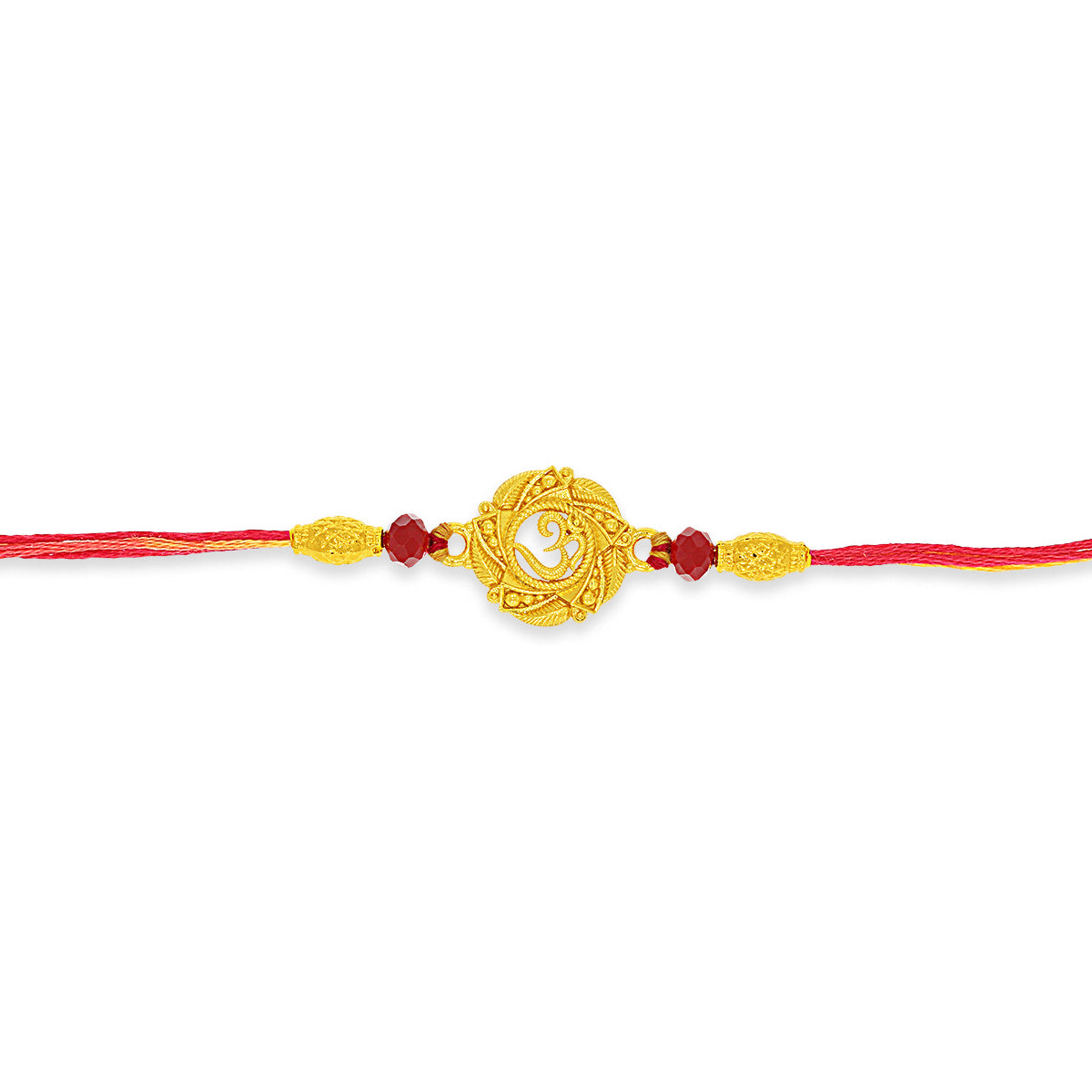 The Divine Thread Silver OM Rakhi