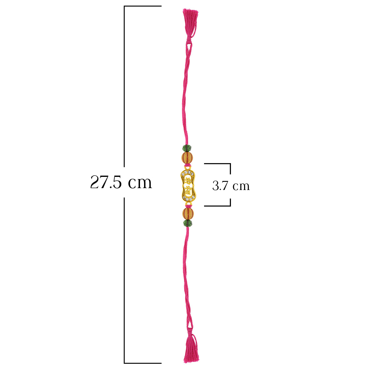 Premium Silver Rakhi Tied with Love for Mere Bhaiyya