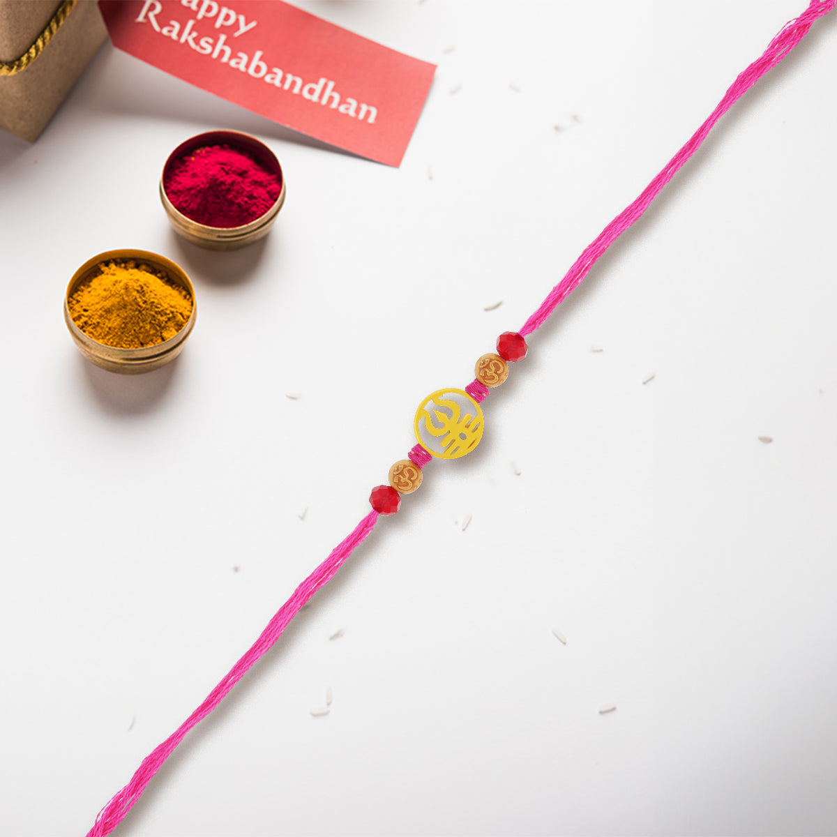 Om Trishul Rakhi for Bhai