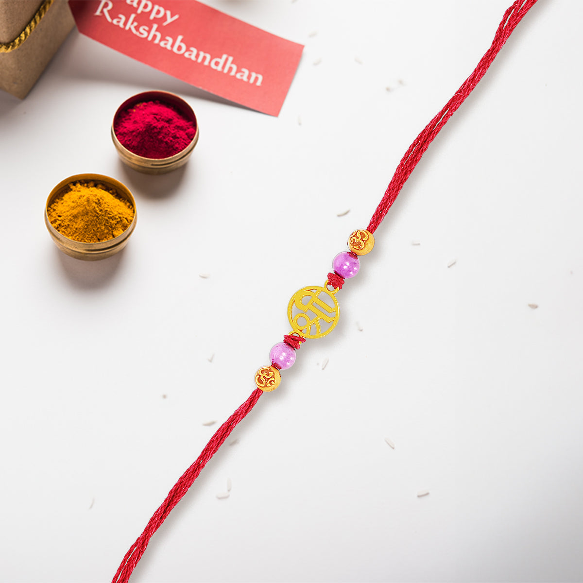 Silver Rakhi
