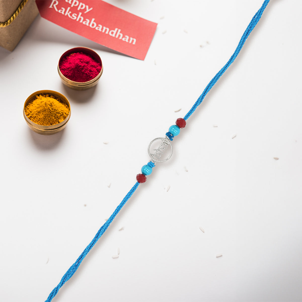Royal Blue Bhai Rakhi