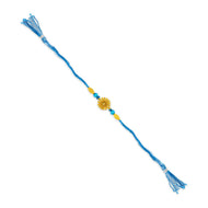 Blue Petal Glow Rakhi