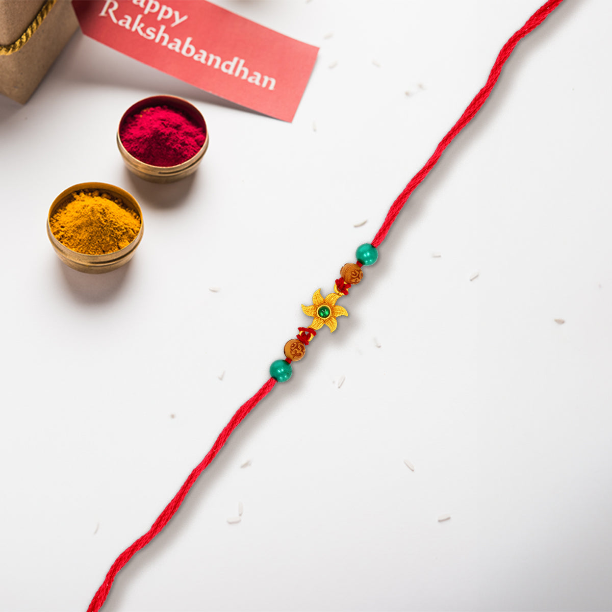 Guiding Star Silver Rakhi