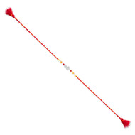 Silver Damru Trishul Rakhi for Brother