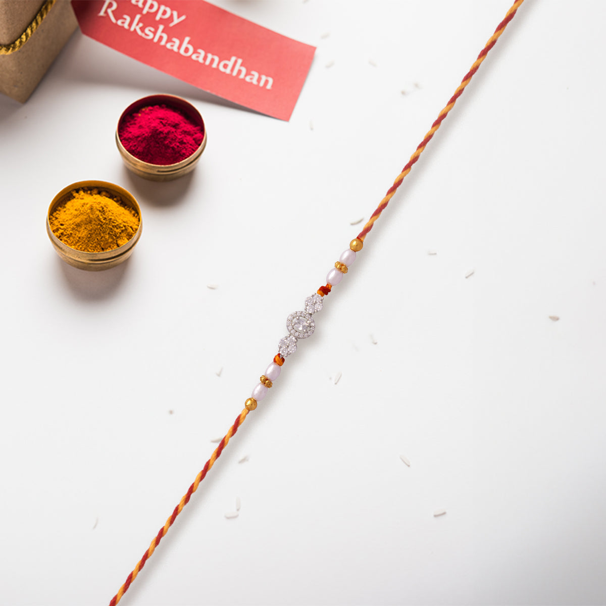 Silver Rakhi