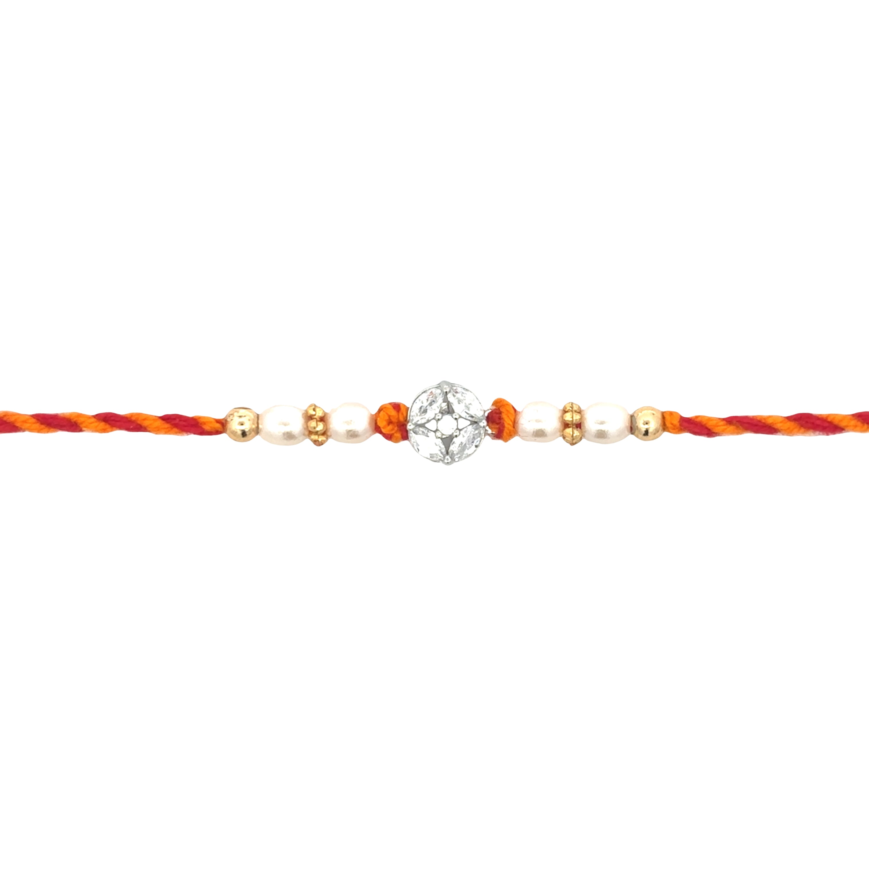 Love Knotted Forever Silver Rakhi