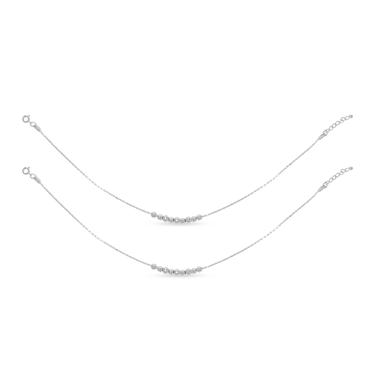 Silver Anklets
