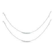 Silver Anklets