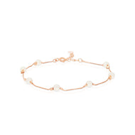 Simple Elegant Pearl Beaded Bracelet
