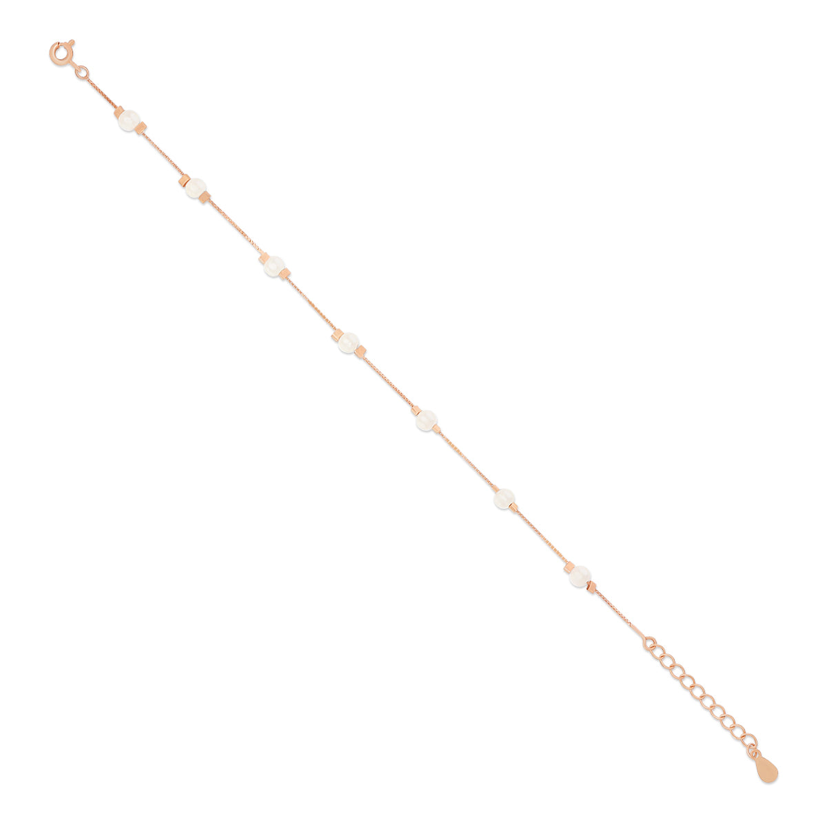 Simple Elegant Pearl Beaded Bracelet