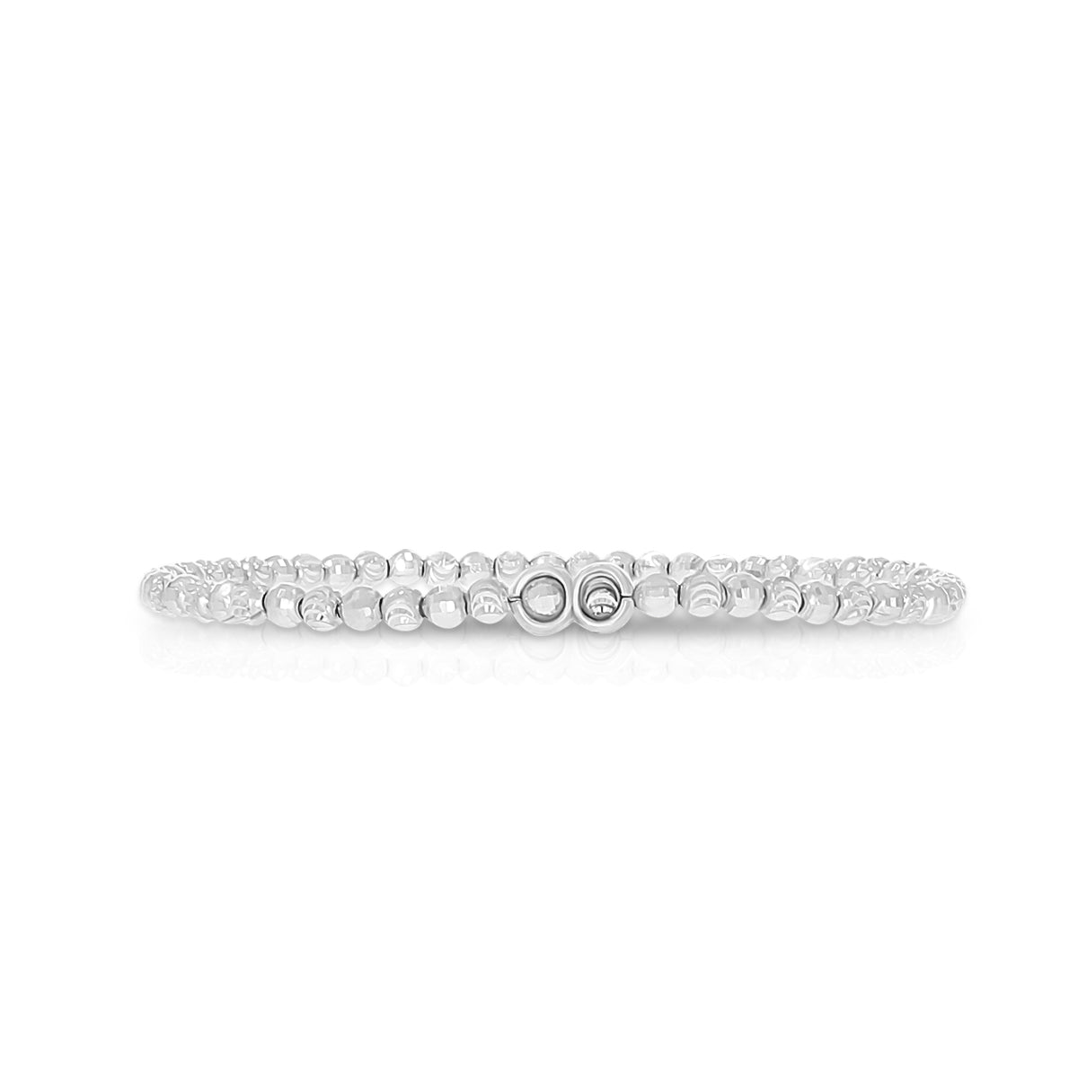 Trendy Round Bead Stretch Bracelet