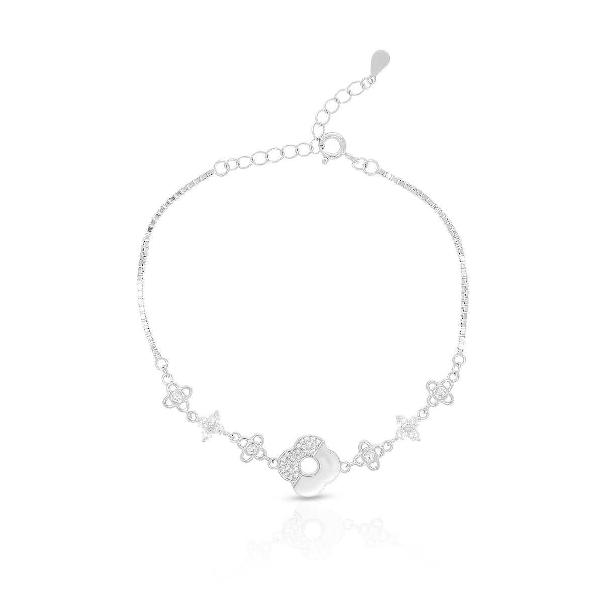 Stylish Motif Chain Bracelet