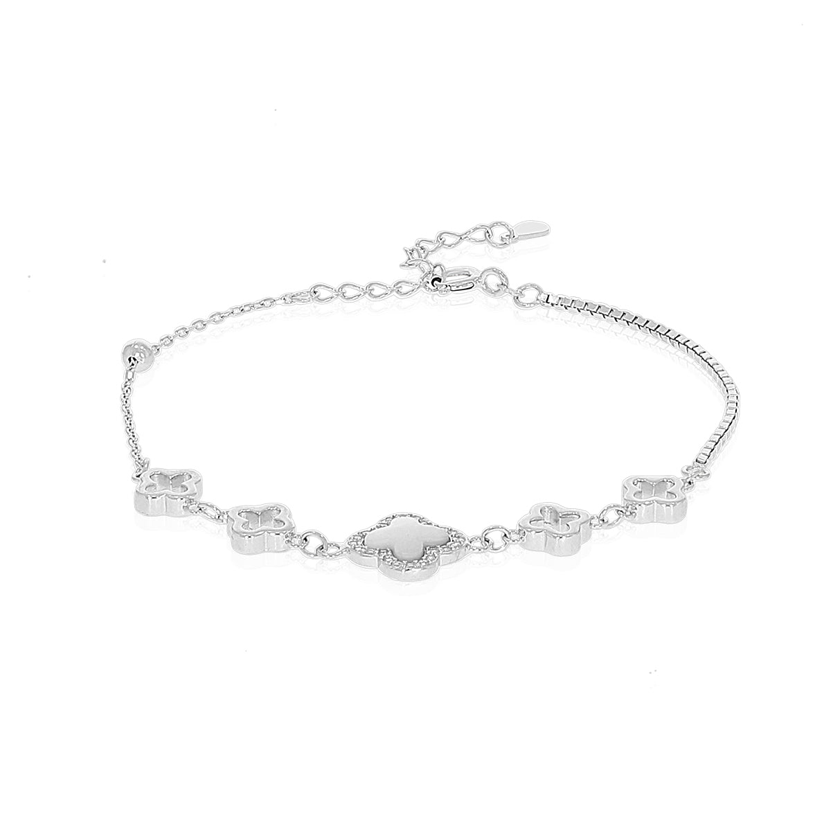 Delicate Clover Design Bracelet
