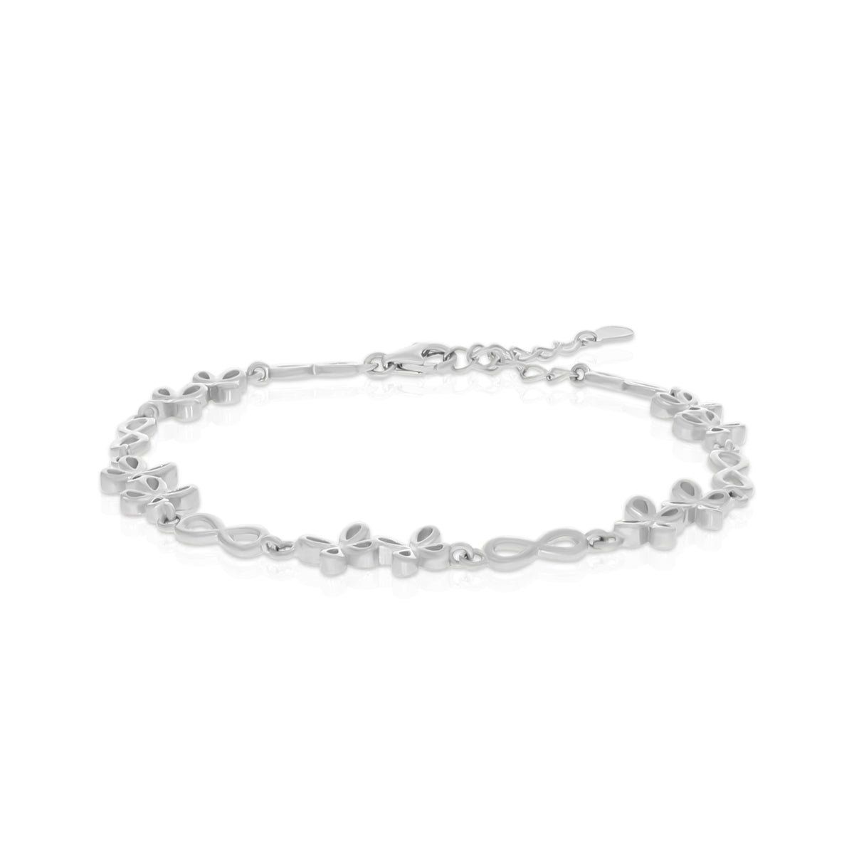 Infinity Bow Link Bracelet
