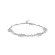 Heart Infinity Link Bracelet