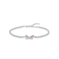 Modern Butterfly Charm Bracelet