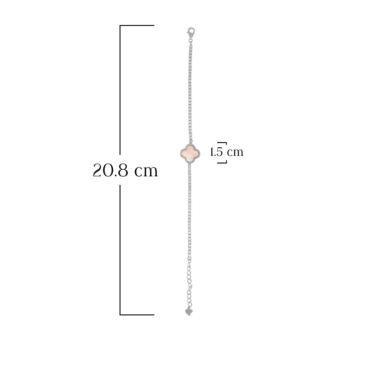 Elegant Clover Design Bracelet