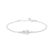 Classic Pear Accent Designer Bracelet