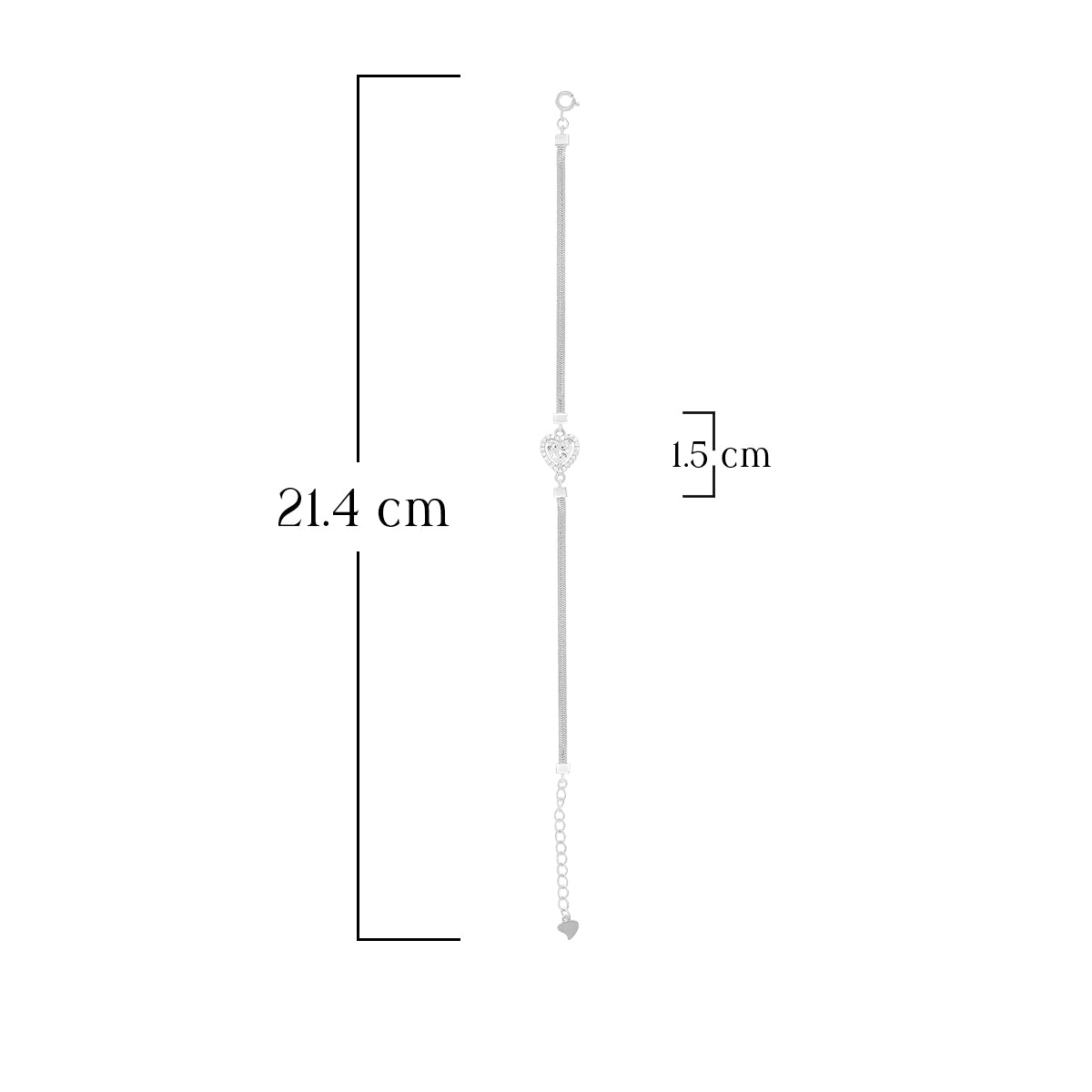 Classic Pear Accent Designer Bracelet