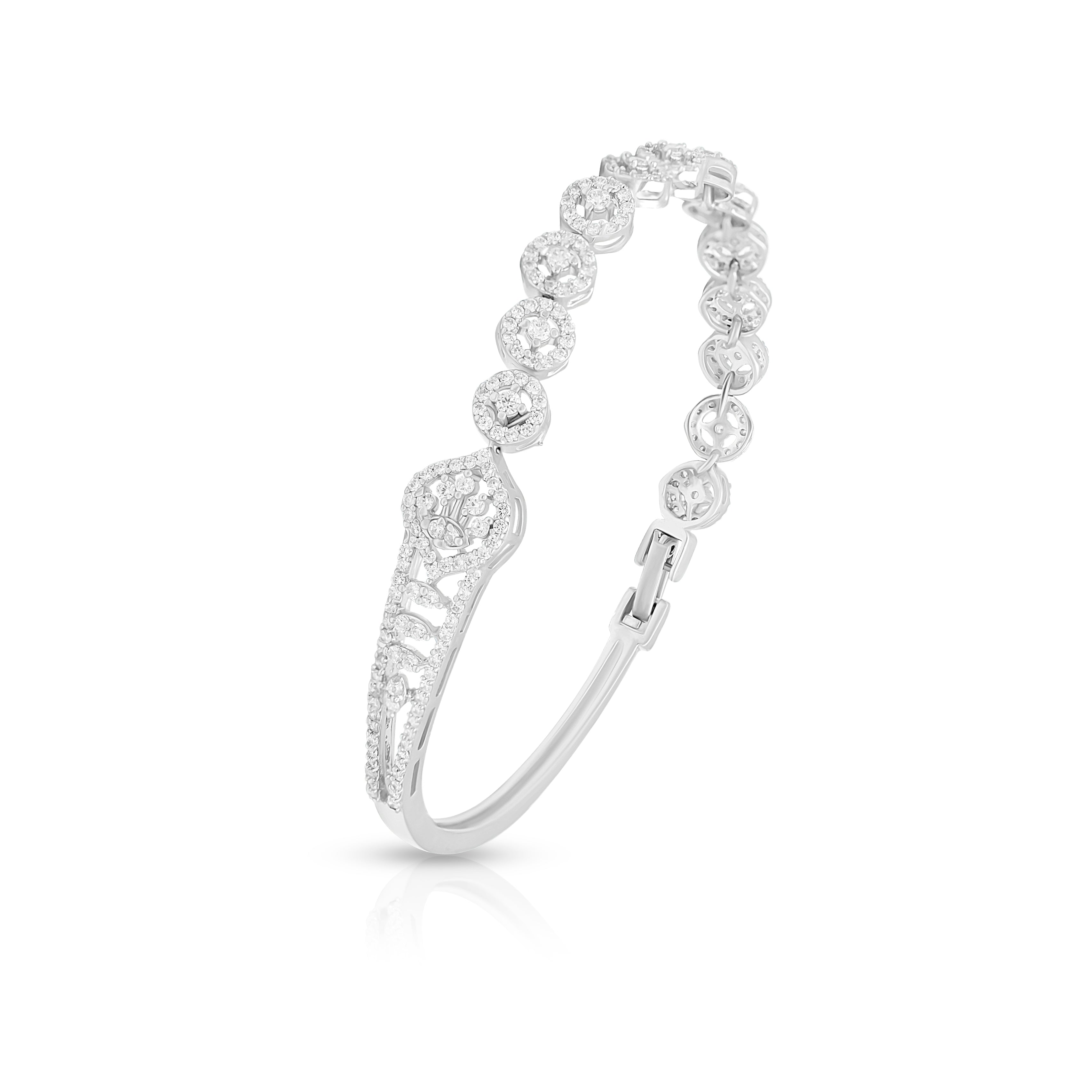 Sparkling Diamond Link Bracelet