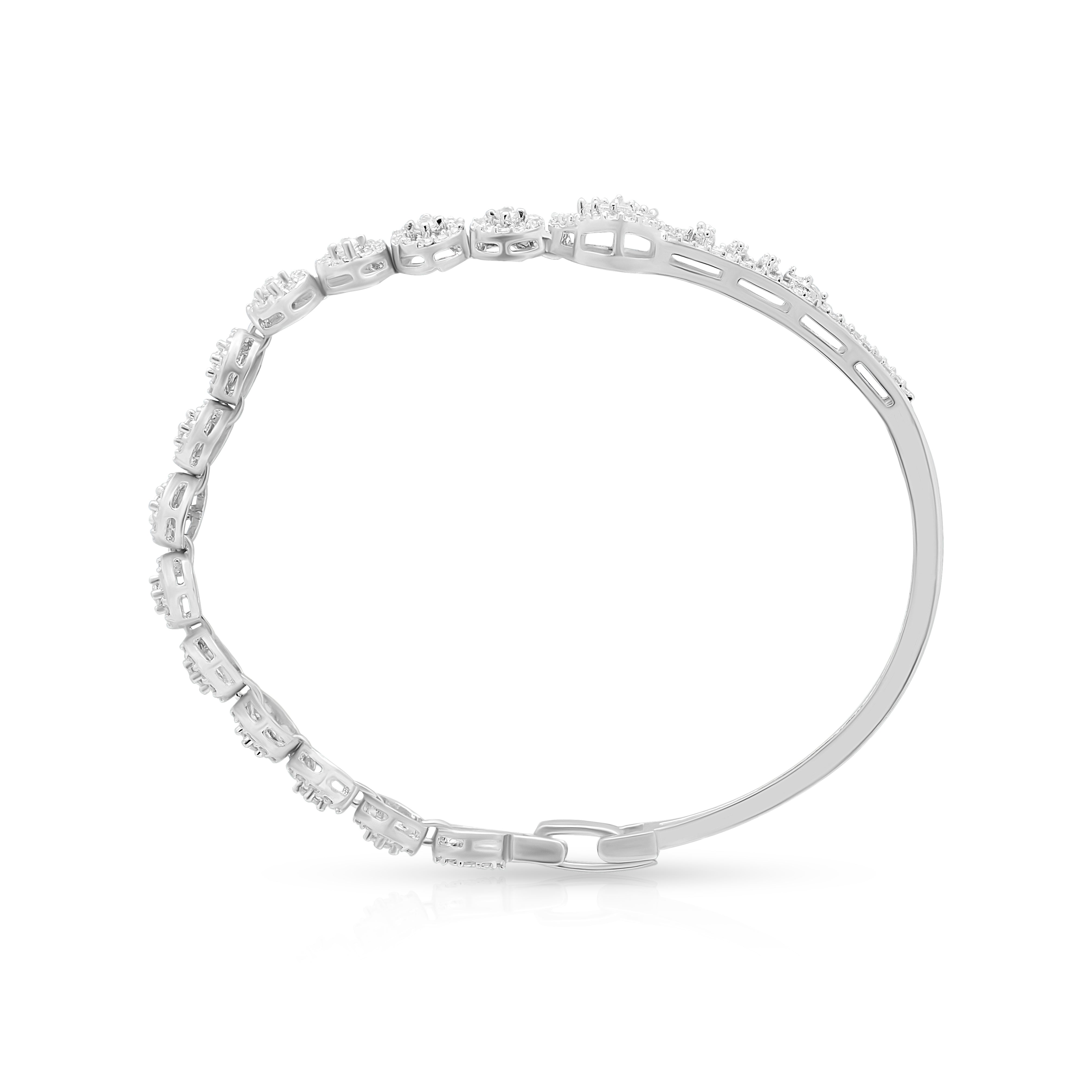 Sparkling Diamond Link Bracelet