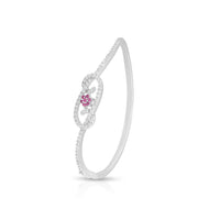 Dainty Pink Bloom Bracelet