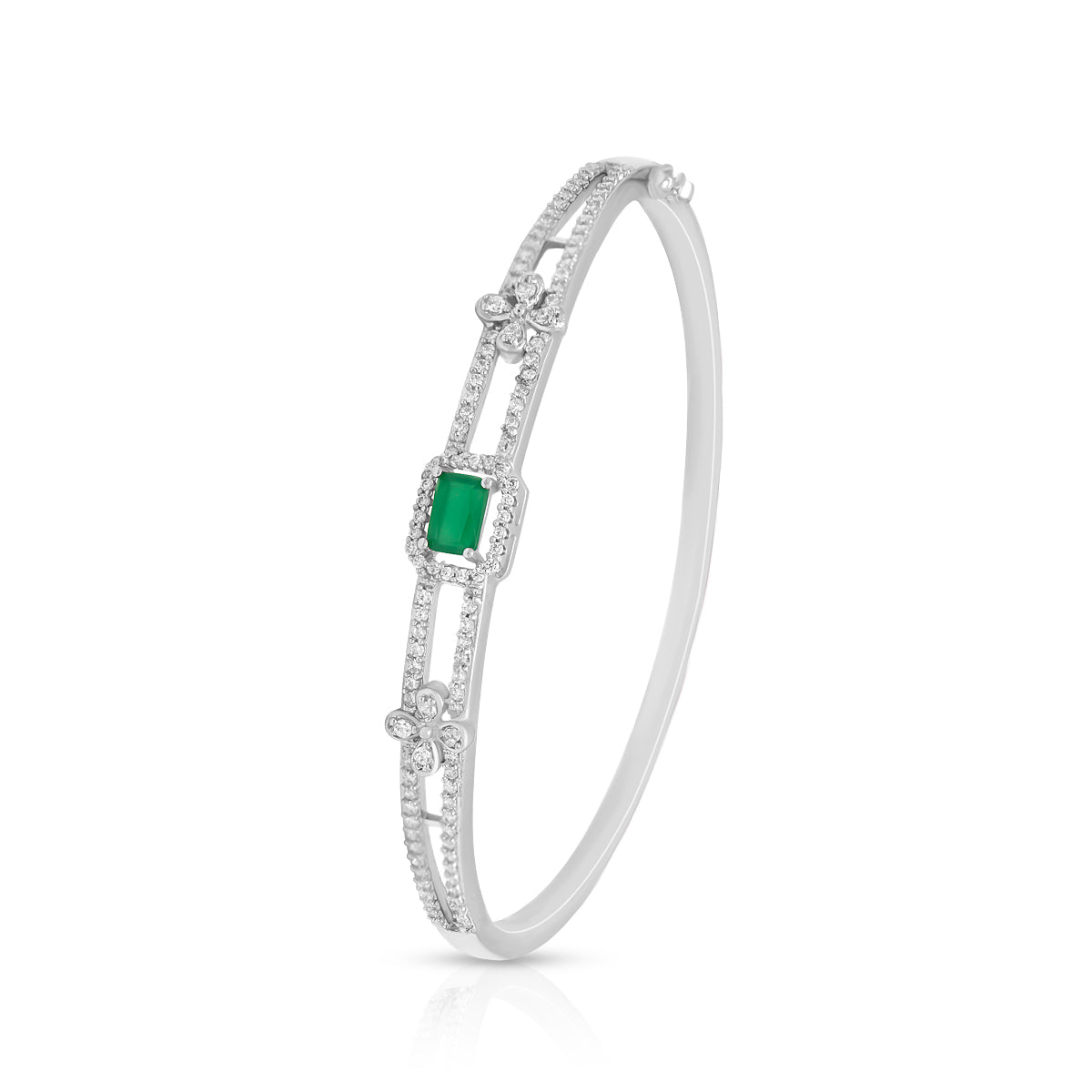 Green Gem Sparkle Bracelet