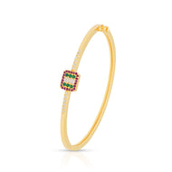 Regal Radiance Gold Plated Bracelet