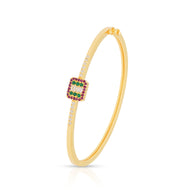 Regal Radiance Gold Plated Bracelet