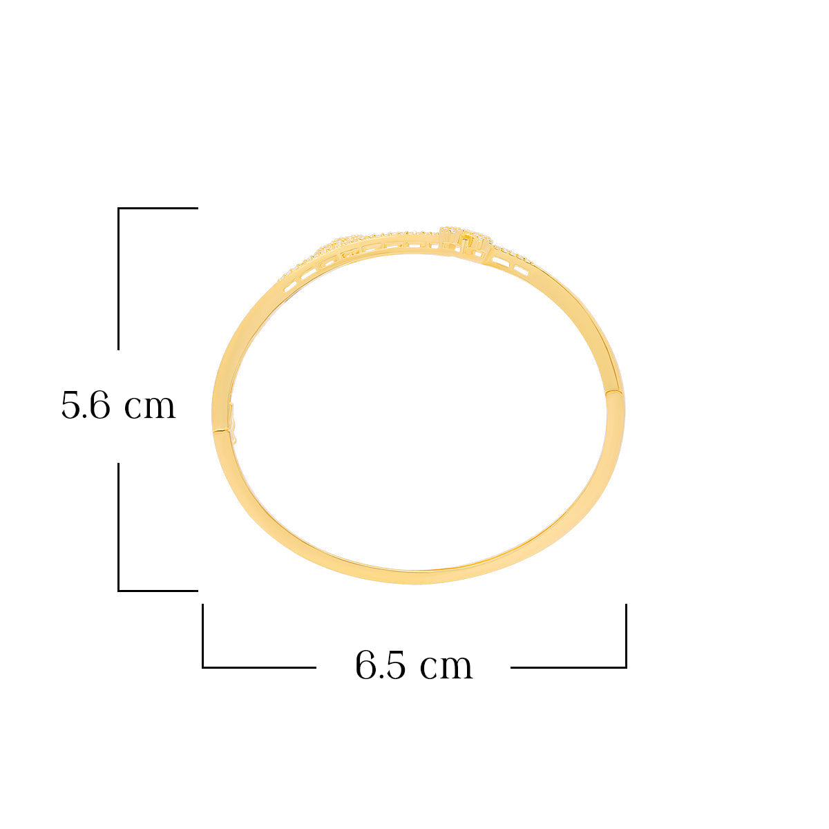 Florescense Gold Plated Bracelet