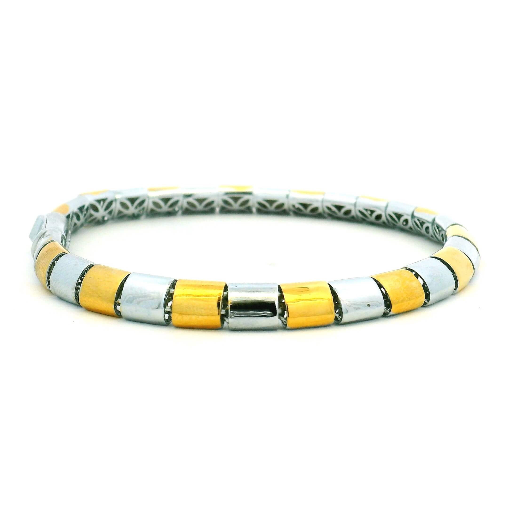 Modest Shine Silver Kada for Men