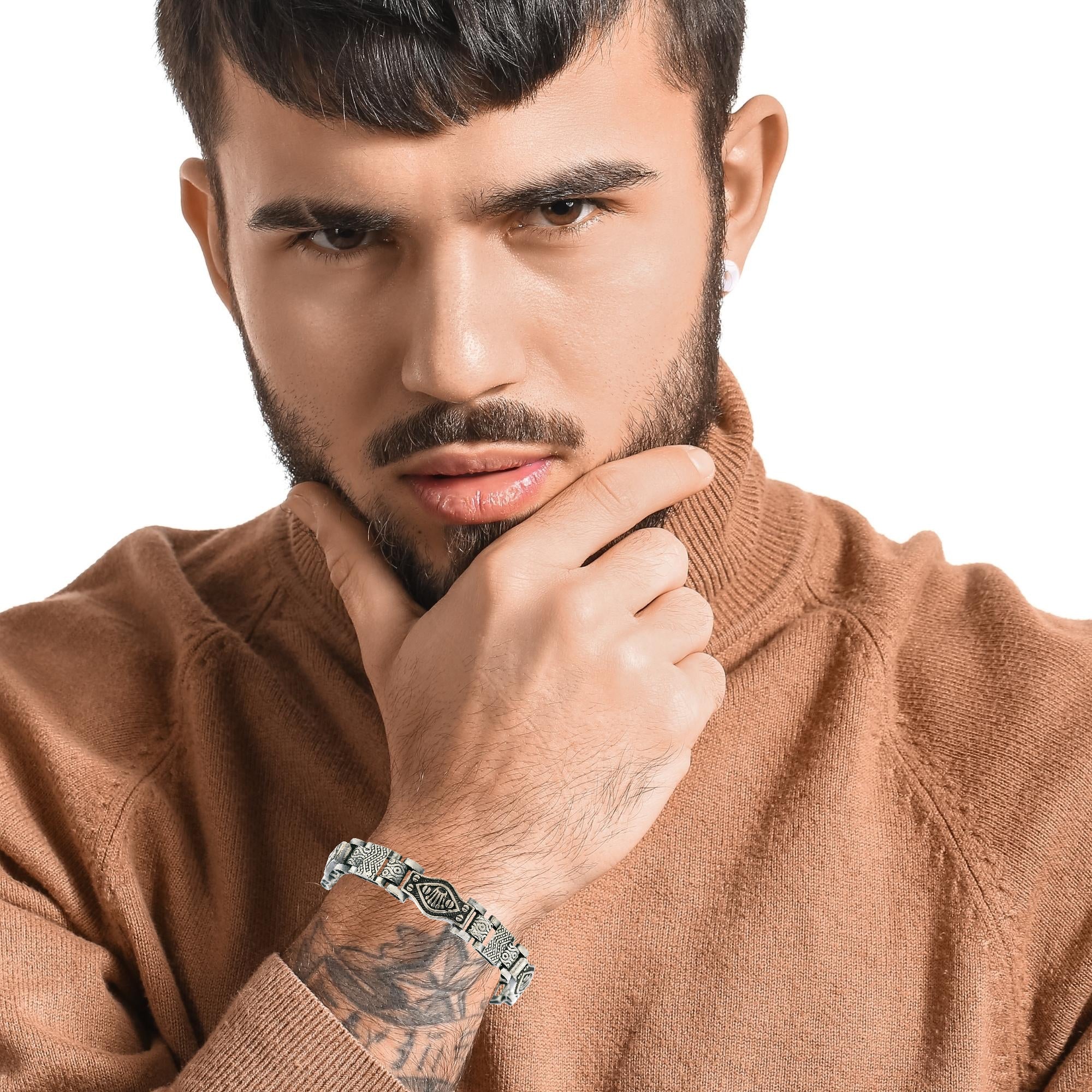 Silver Bracelet For Men