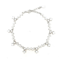 Radiant Square Charm Bracelet