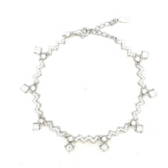 Radiant Square Charm Bracelet