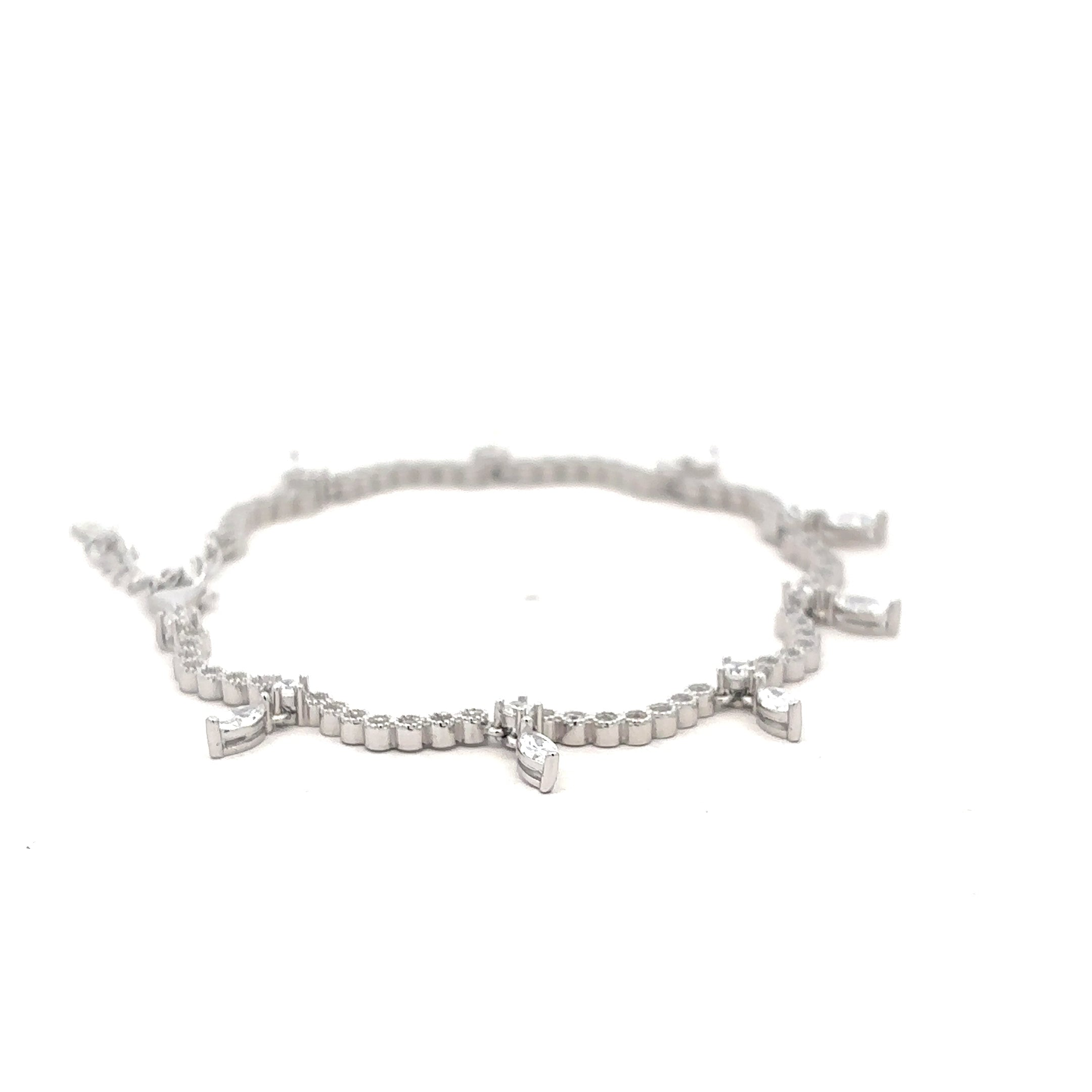 Adjustable Dainty Dangle Bracelet