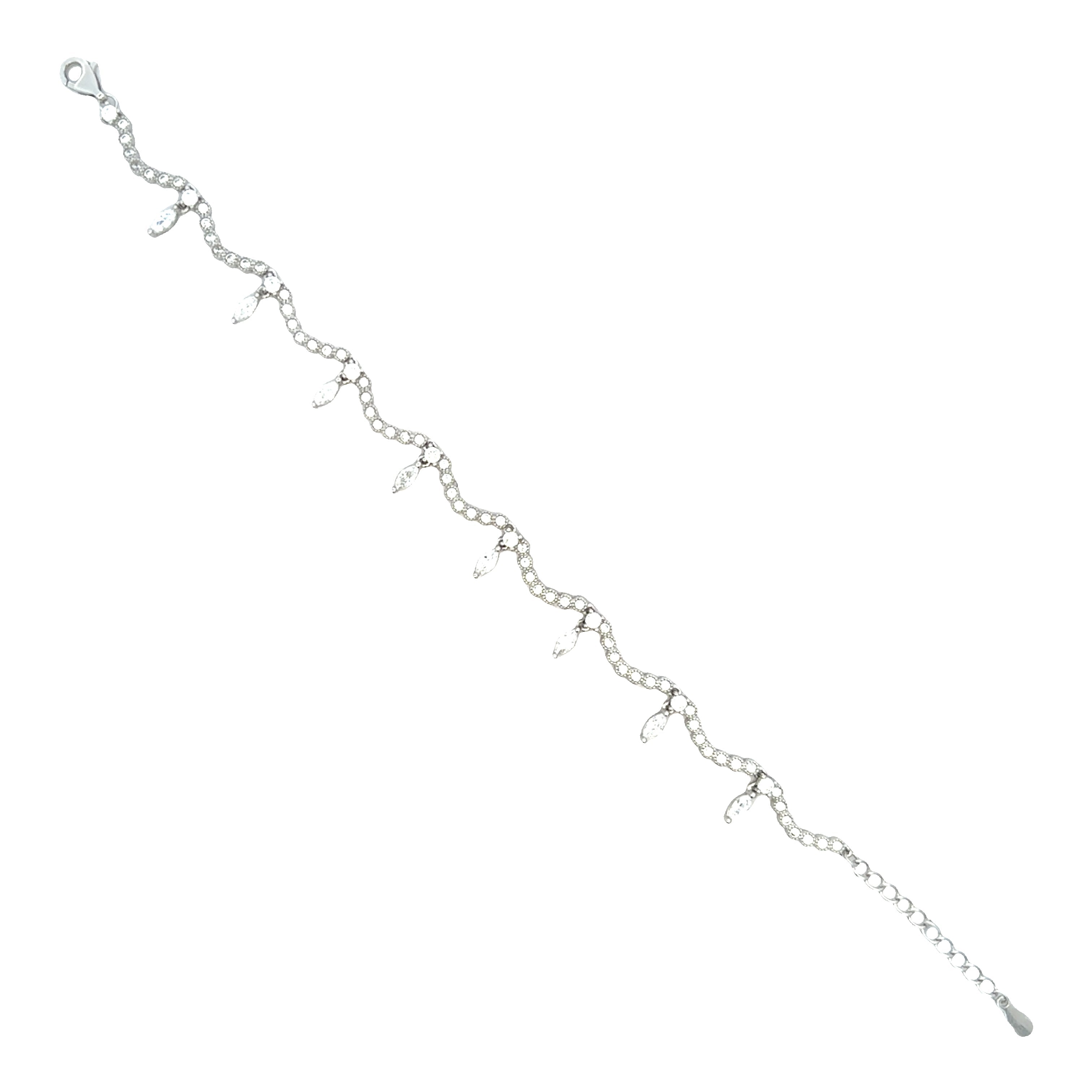 Adjustable Dainty Dangle Bracelet