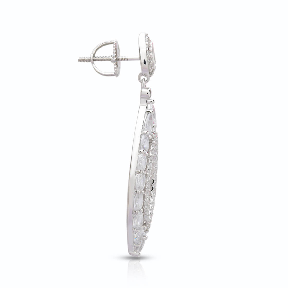 Sparkling Teardrop Dangle Earrings