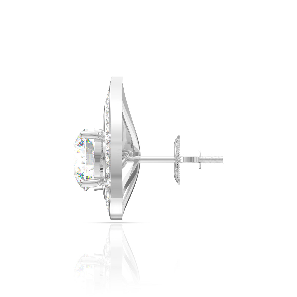 Alluring Trilliant Zirconia Studs