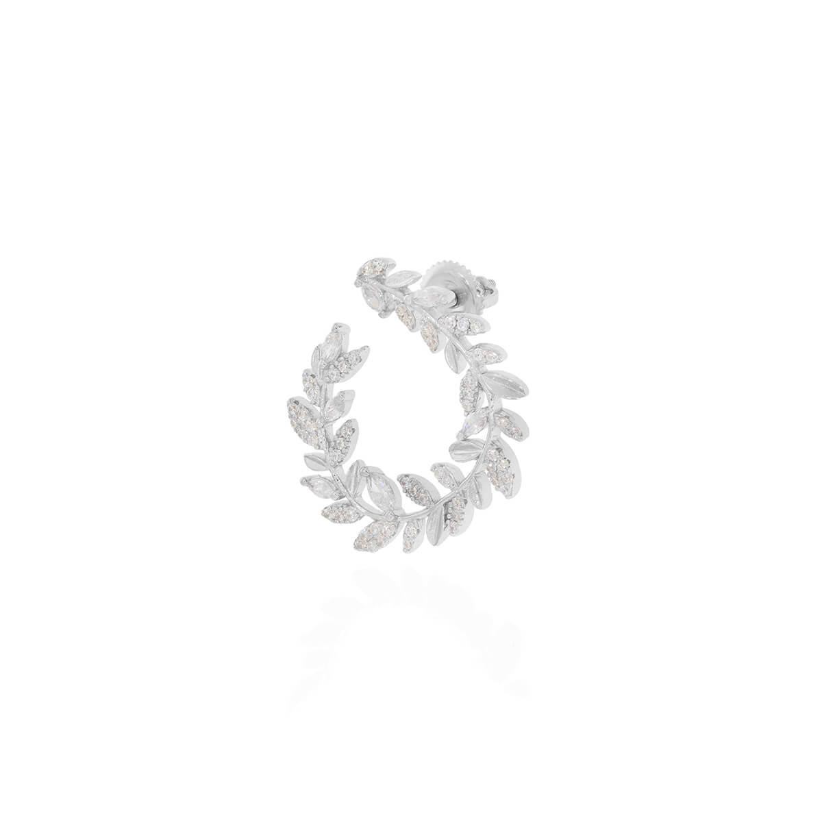 Delicate Leaf Design Earrings