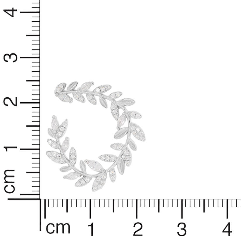 Delicate Leaf Design Earrings