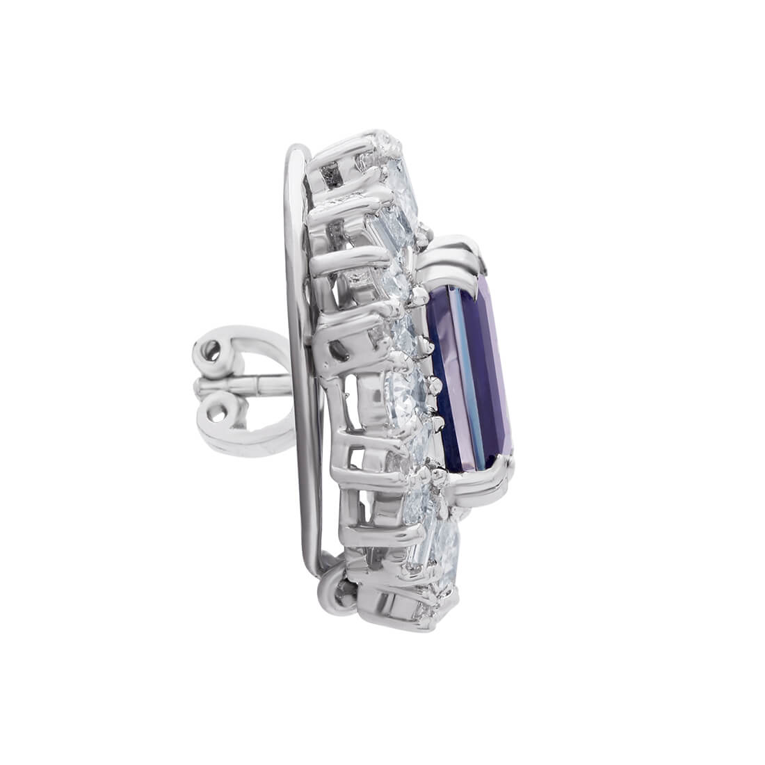 Bold Blue Silver Studs