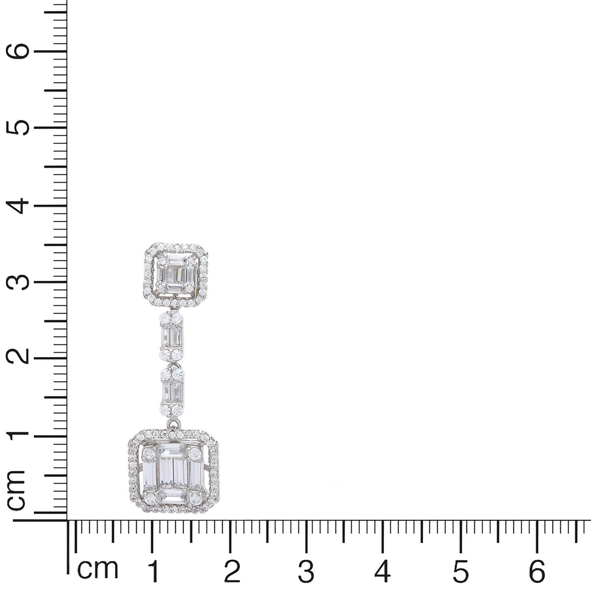 Elegant Dazzle Diamond Droppy Earrings