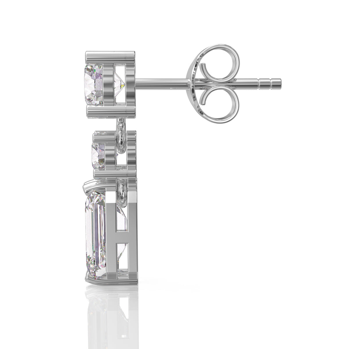 Timeless Silver Dangler Earrings