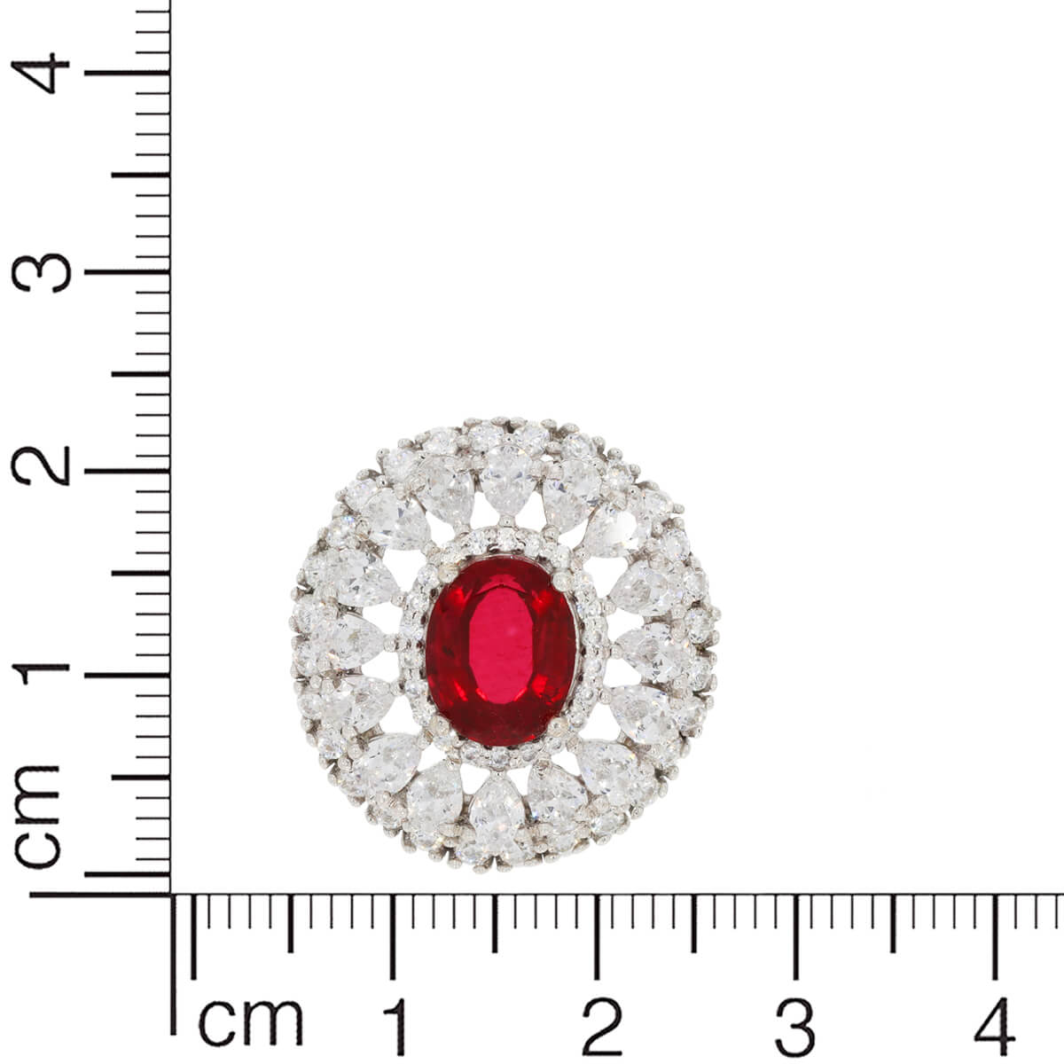 Ruby Essence Sterling Silver Studs