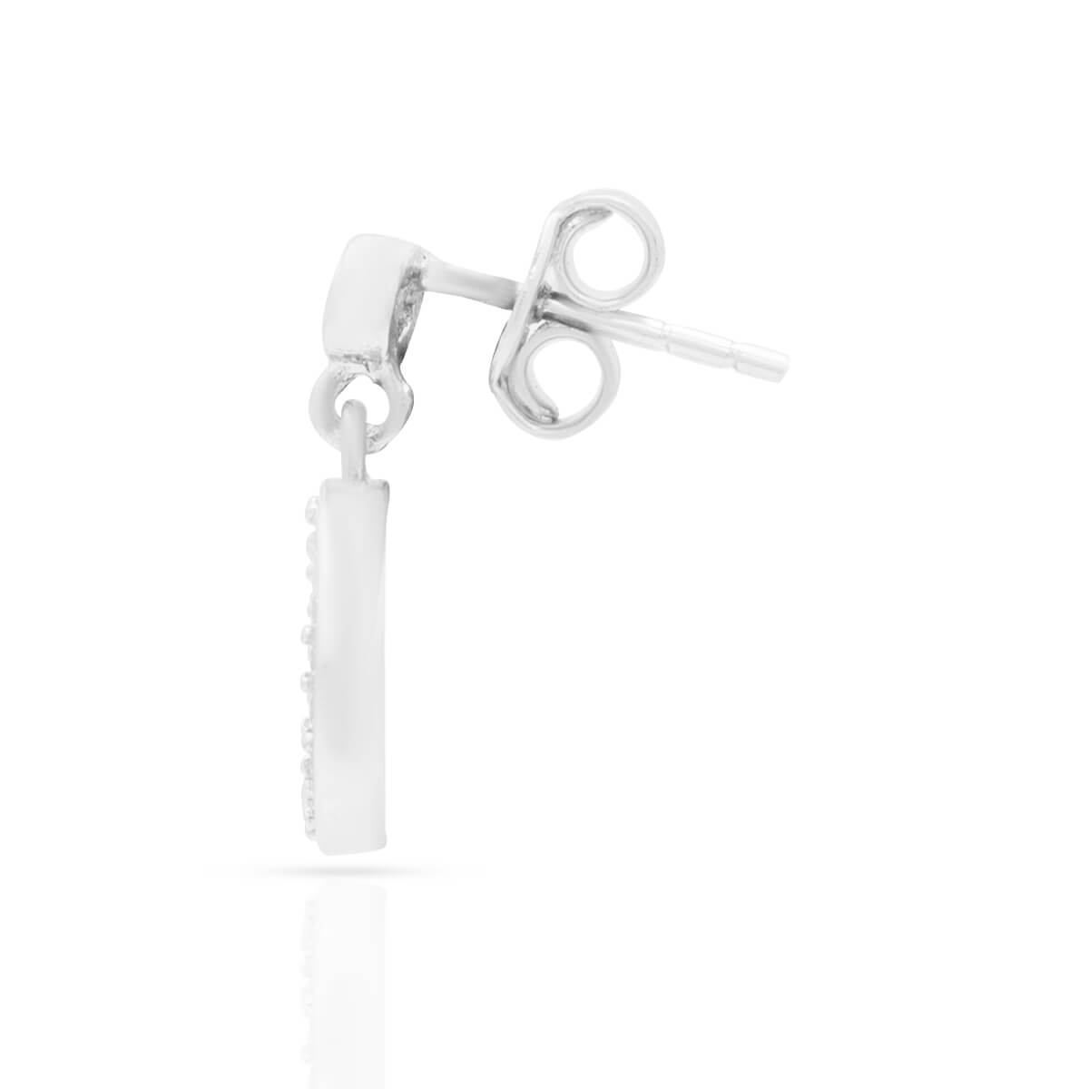 Hollow Zircon Drop Earrings
